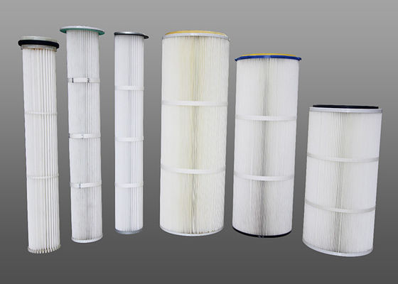 Bộ lọc hộp mực hút bụi công nghiệp 660mm 6.8m2 trục vít