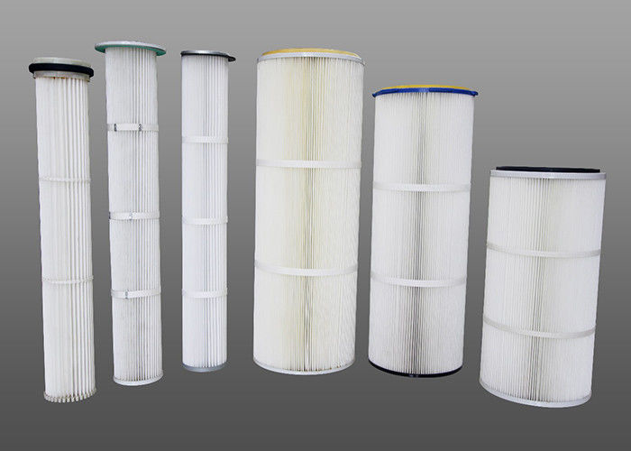 Bộ lọc hộp mực hút bụi công nghiệp 660mm 6.8m2 trục vít