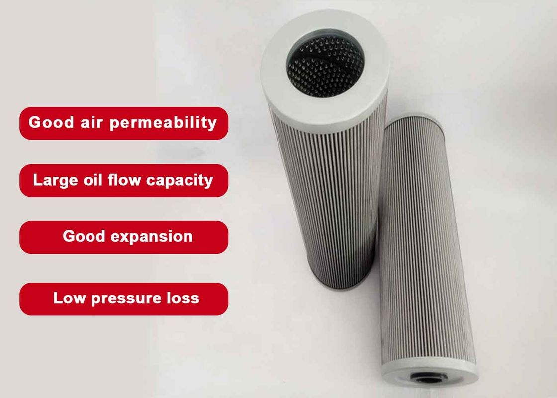 Hệ thống lọc sợi thủy tinh Hộp lọc dầu thủy lực 3UM ISO 2943